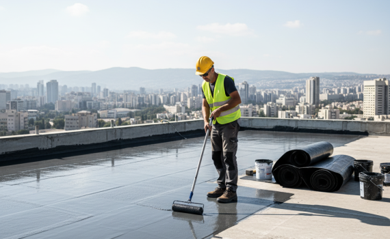איטום גגות בצפון לפני החורף: המדריך לתושבי חיפה והקריות למניעת רטיבות קשה